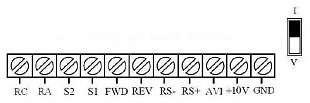 Преобразователь частоты INNOVERT IVD121A21E / IVD121B21E 0,12 кВт 220В